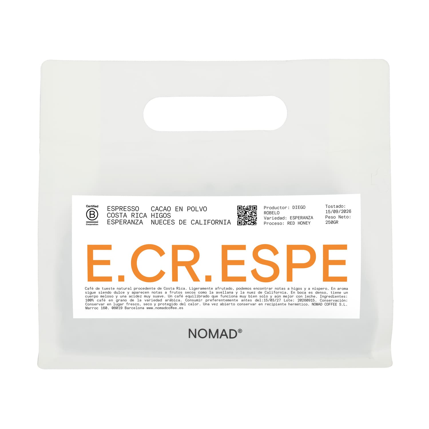 Nomad - Costa Rica Esperanza Honey Espresso