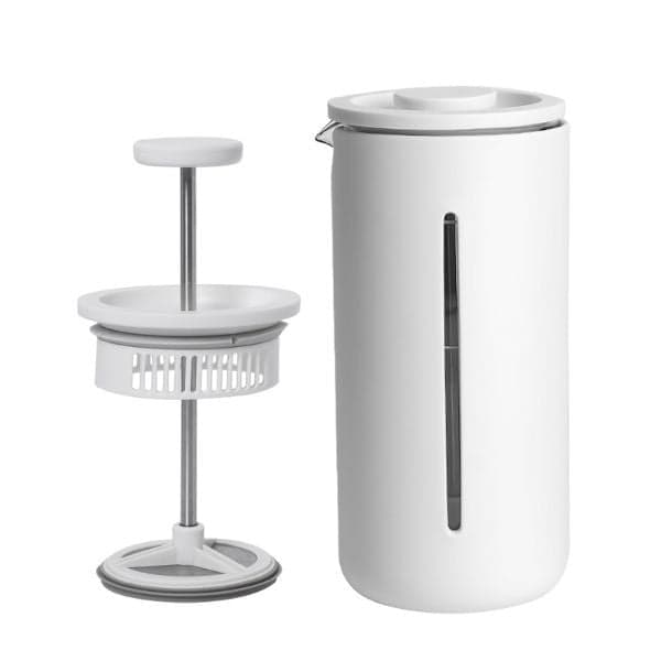 Cafetière à piston Timemore Small U French Press Blanc