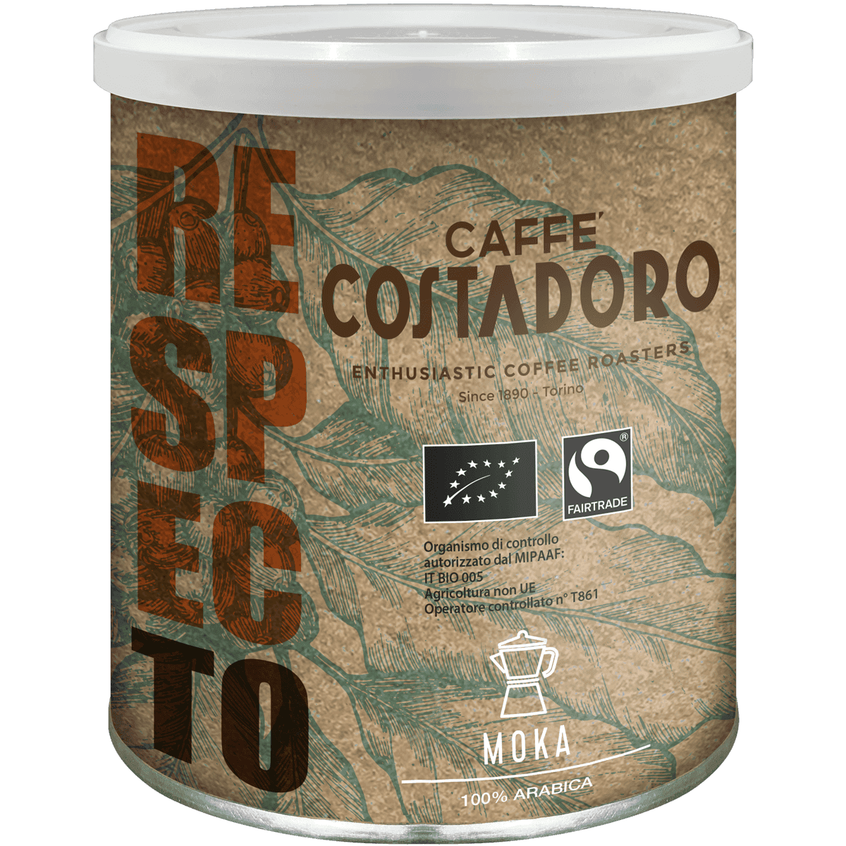 per Moka Biologico e Fairtrade – Costadoro RespecTo
