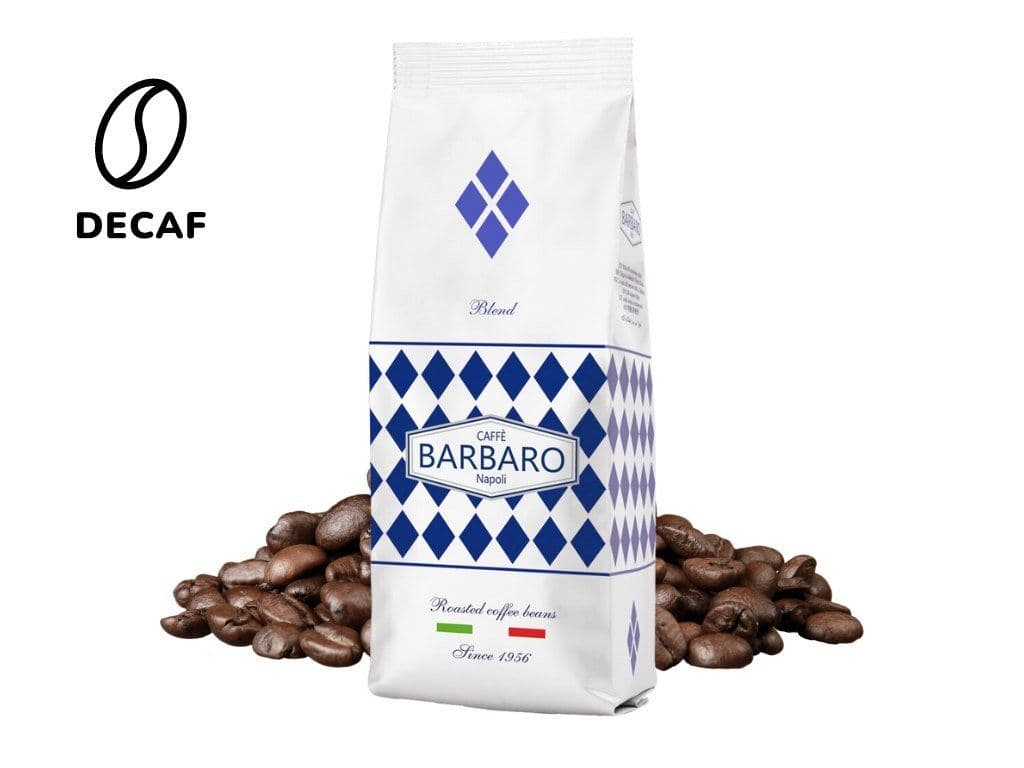 Barbaro Caffè Decaffeinato, chicchi di caffè decaffeinato