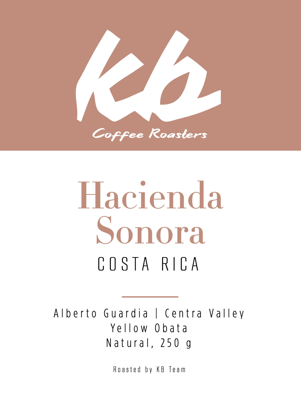 Costa Rica - Hacienda Sonora