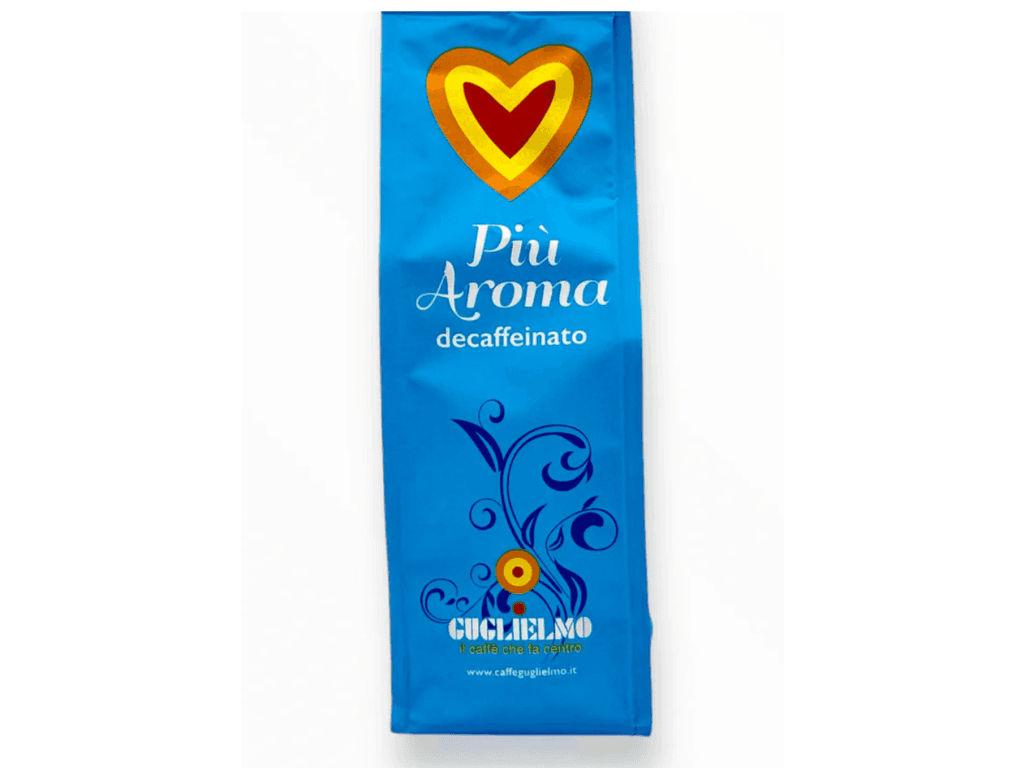 Piu Aroma caffè macinato senza caffeina