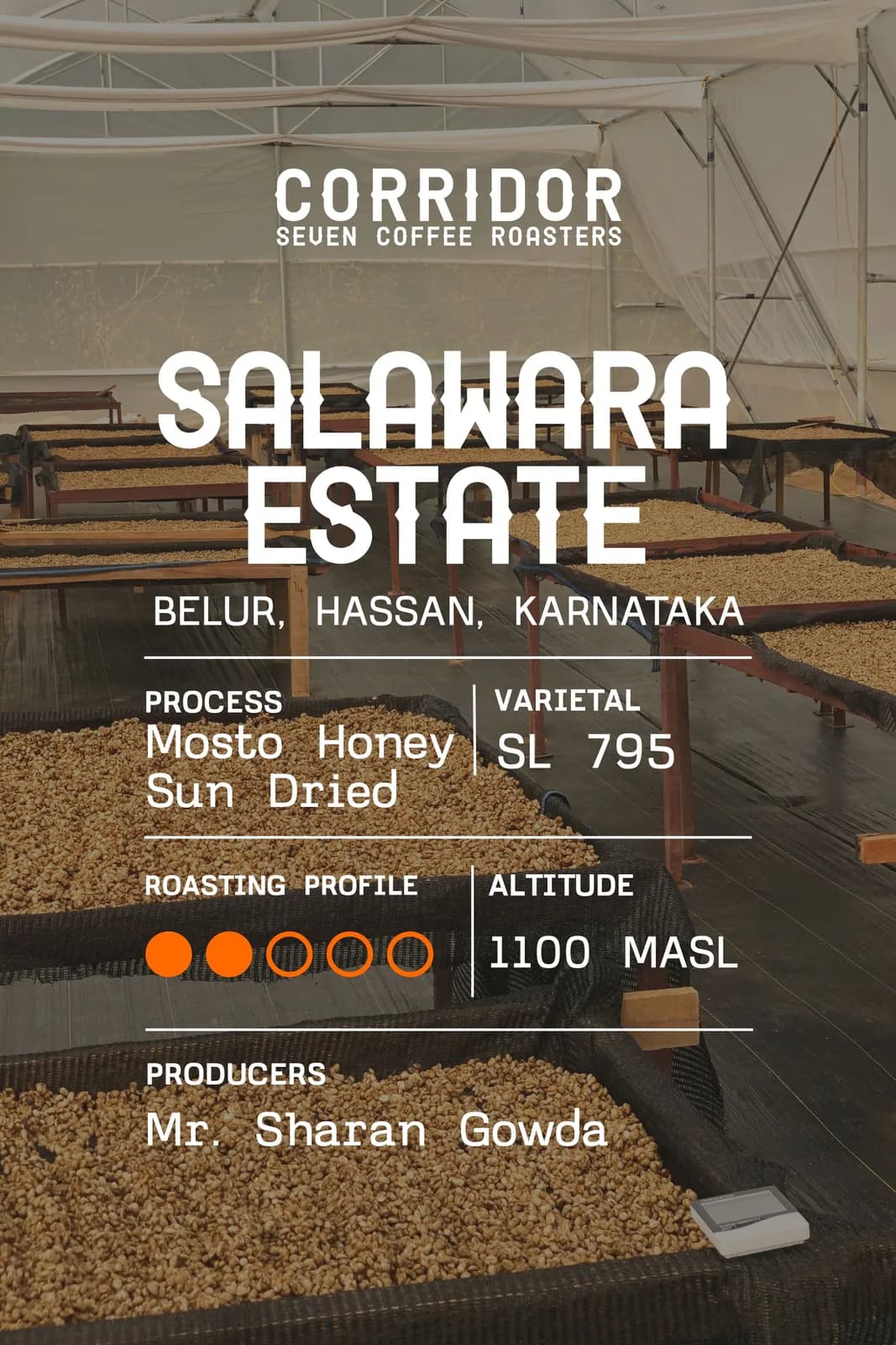 Salawara Estate - Mosto Honey Sun Dried