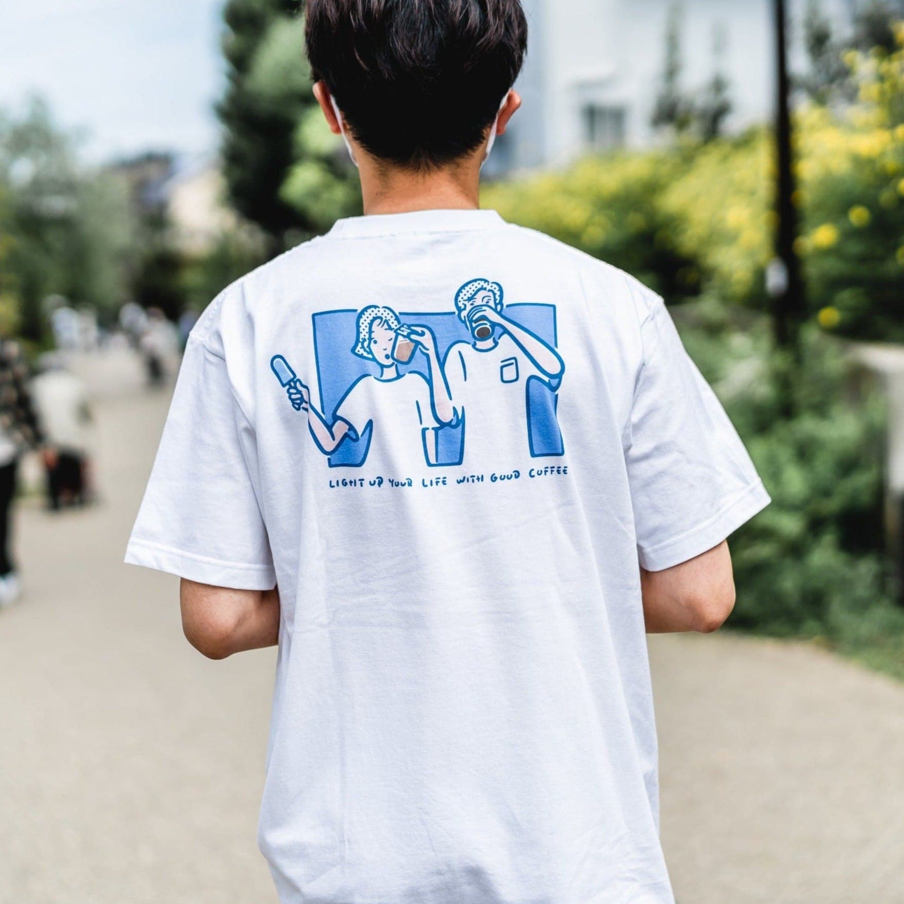 LIGHT UP COFFEE オリジナルTシャツ
