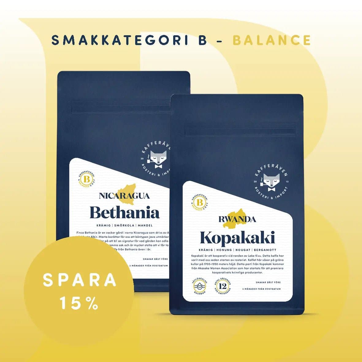 Kaffepaket - Balance