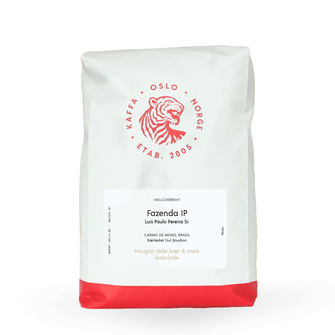 Kaffebønner Brasil Fazenda IP