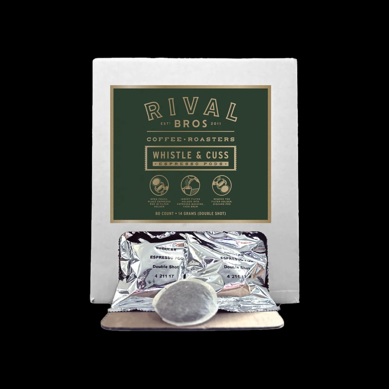 Espresso Pods - Whistle & Cuss