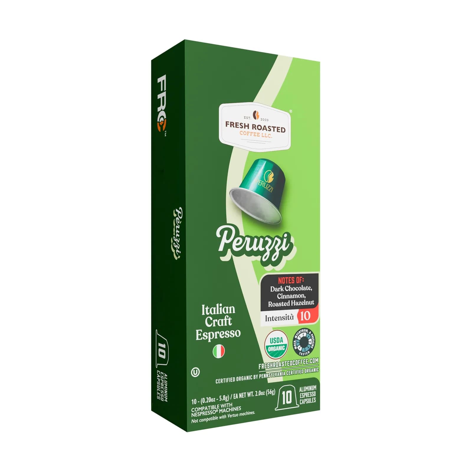 Italian Craft Espresso: Organic Peruzzi - Espresso