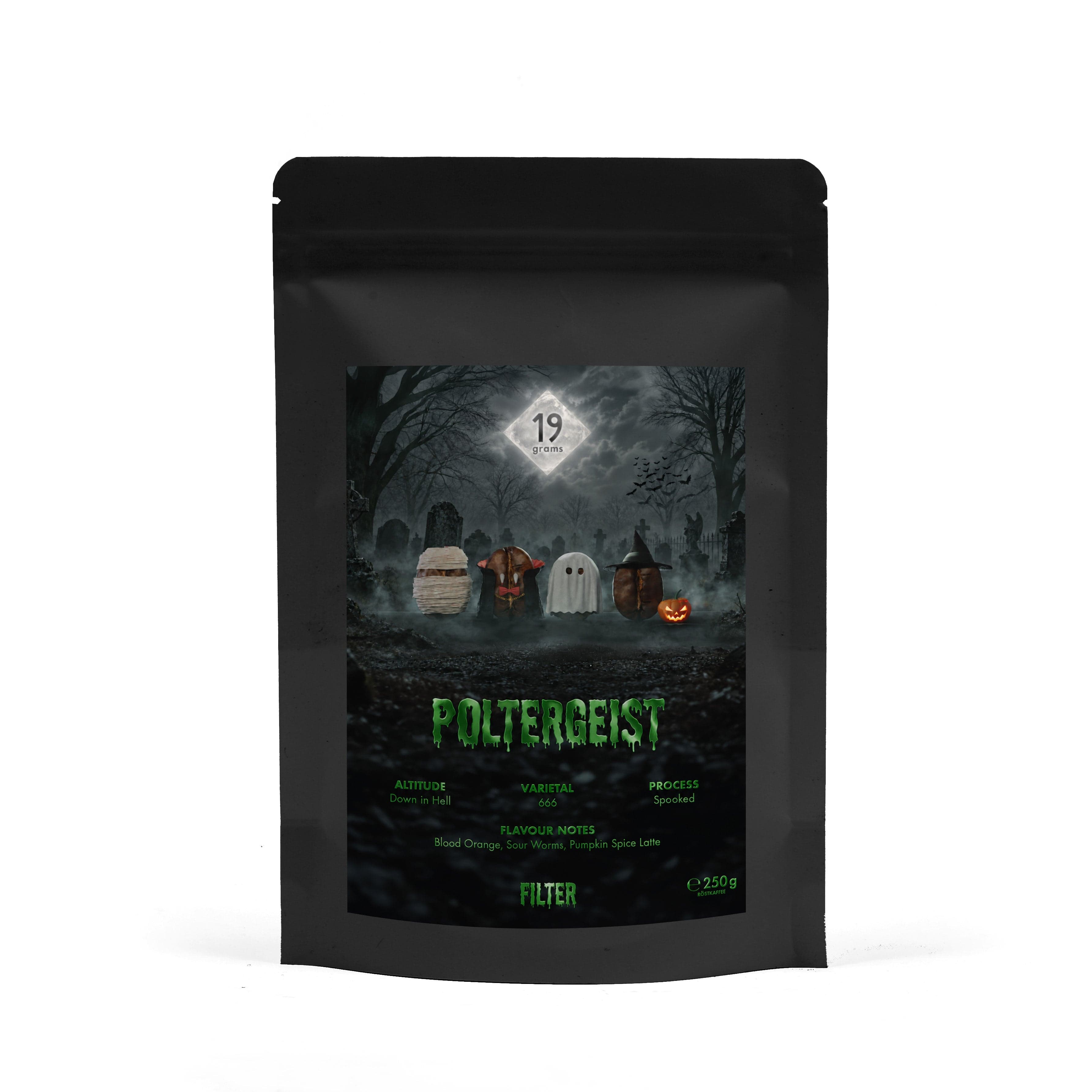 Poltergeist - Halloween Kaffee