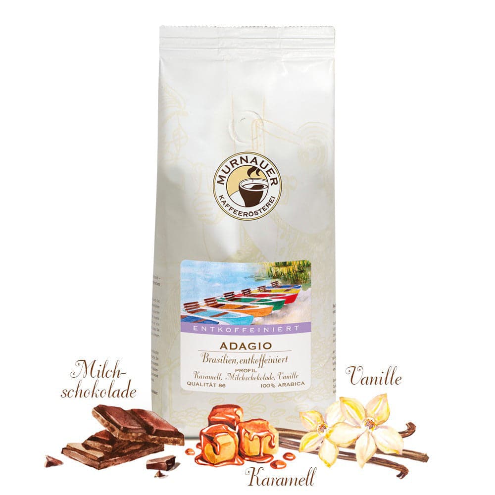 Adagio, Entkoffeiniert