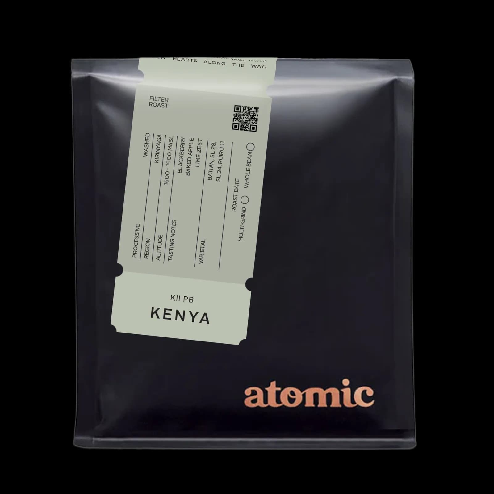 Kenya Kii PB | Filter Roast