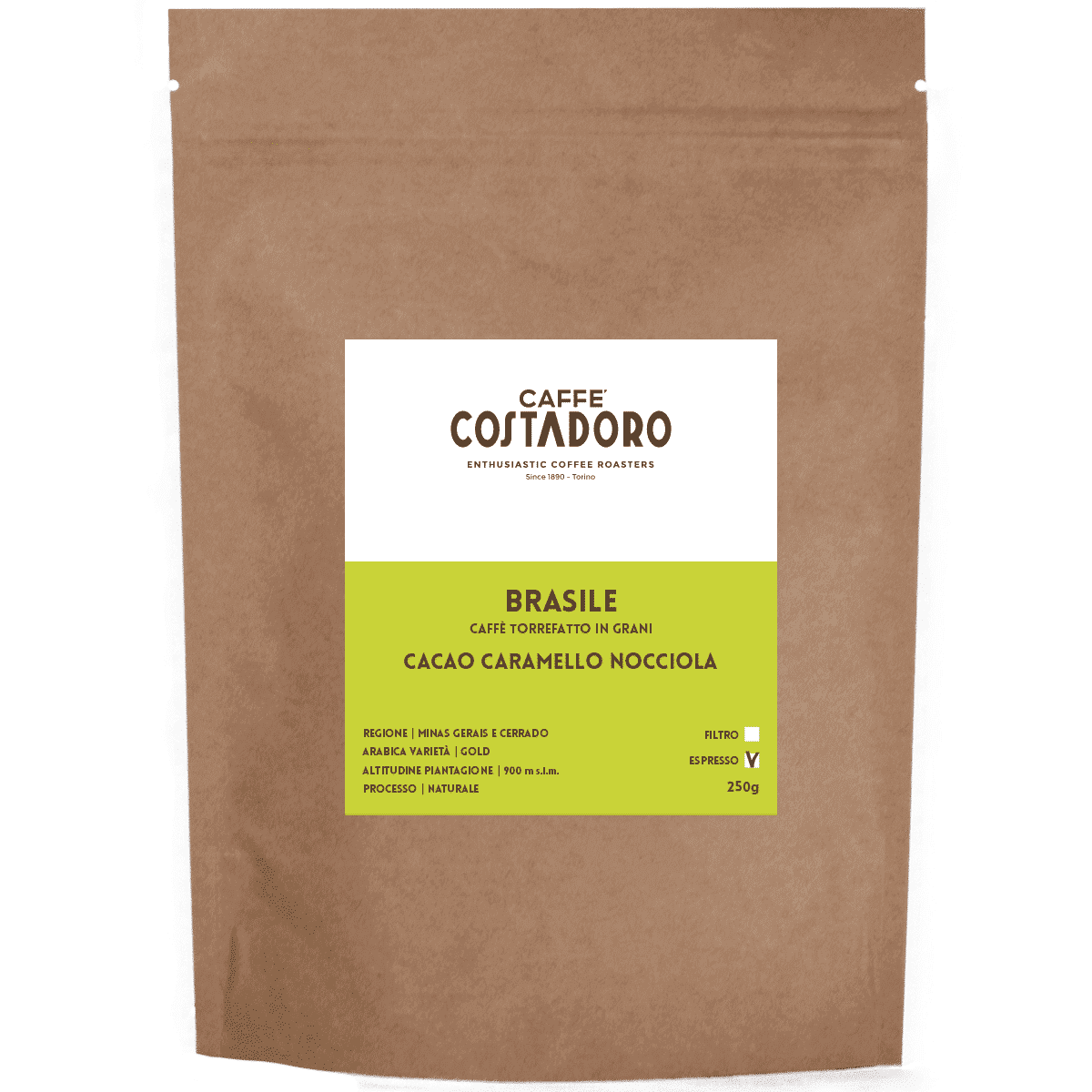 Brasile – Caffè Monorigine macinato per Filtro​