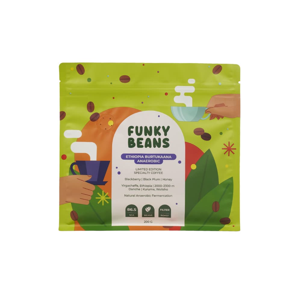 Specialty Funky Beans Ethiopia Burtukaana Anaerobic Filter