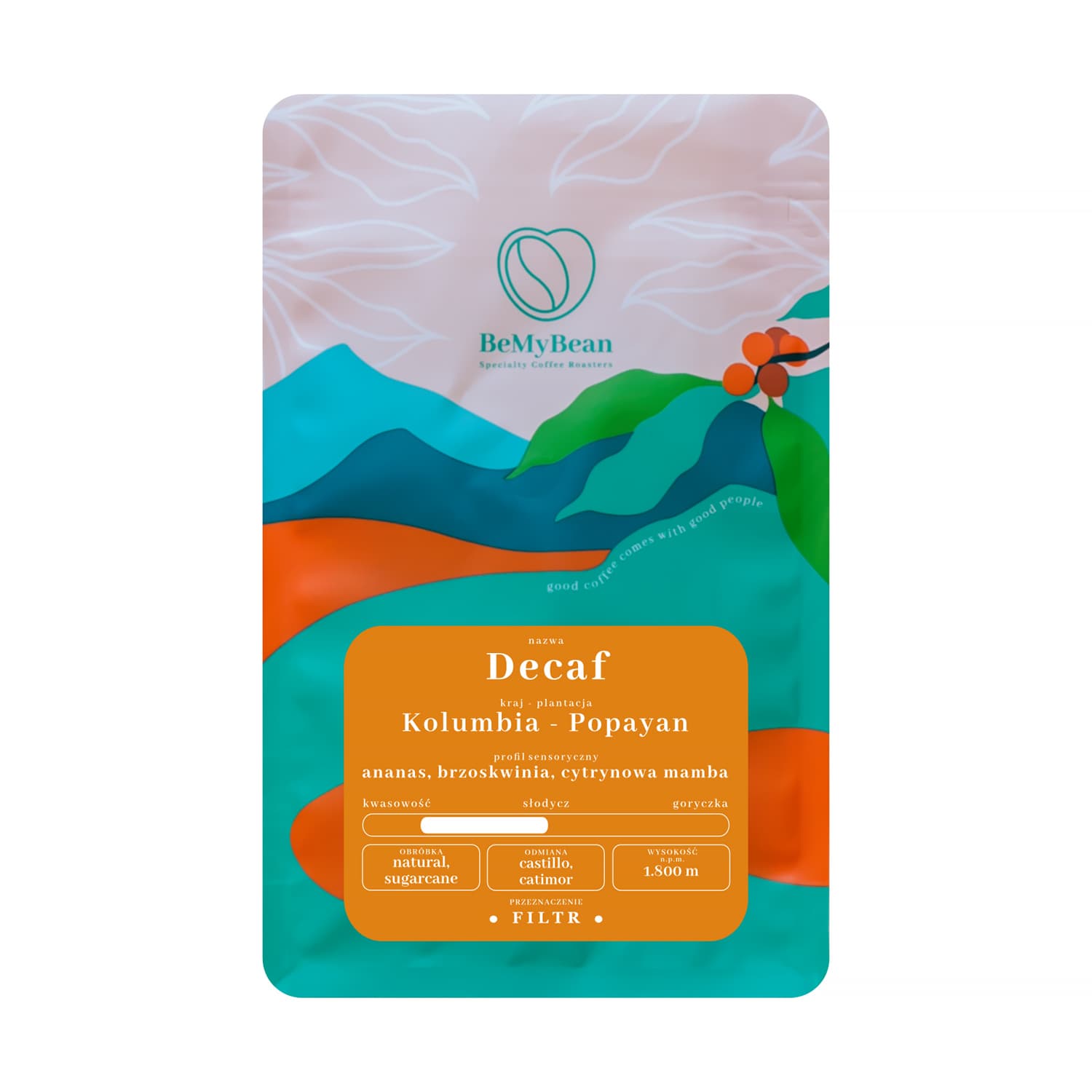 Colombia Popayan Decaf Natural Sugarcane Filter