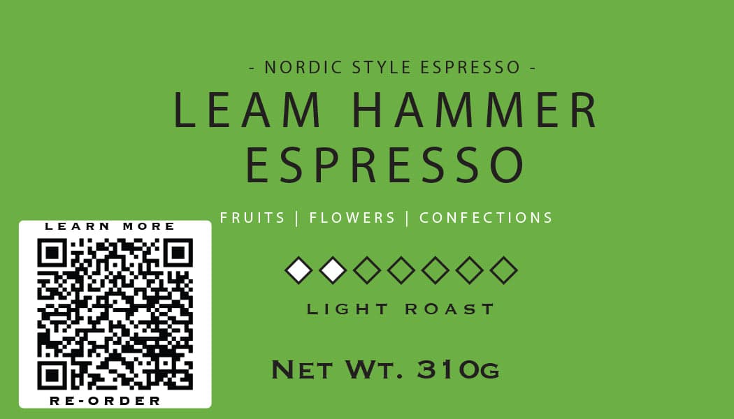 The Leam Hammer Espresso Blend
