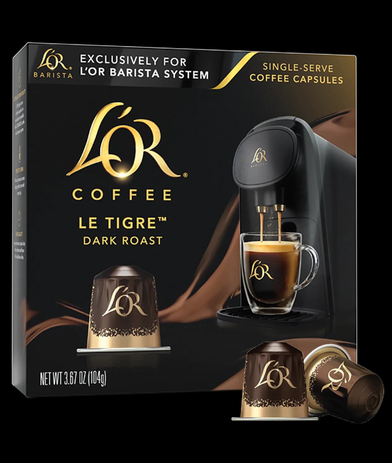 L'OR Le Tigre Coffee Capsules