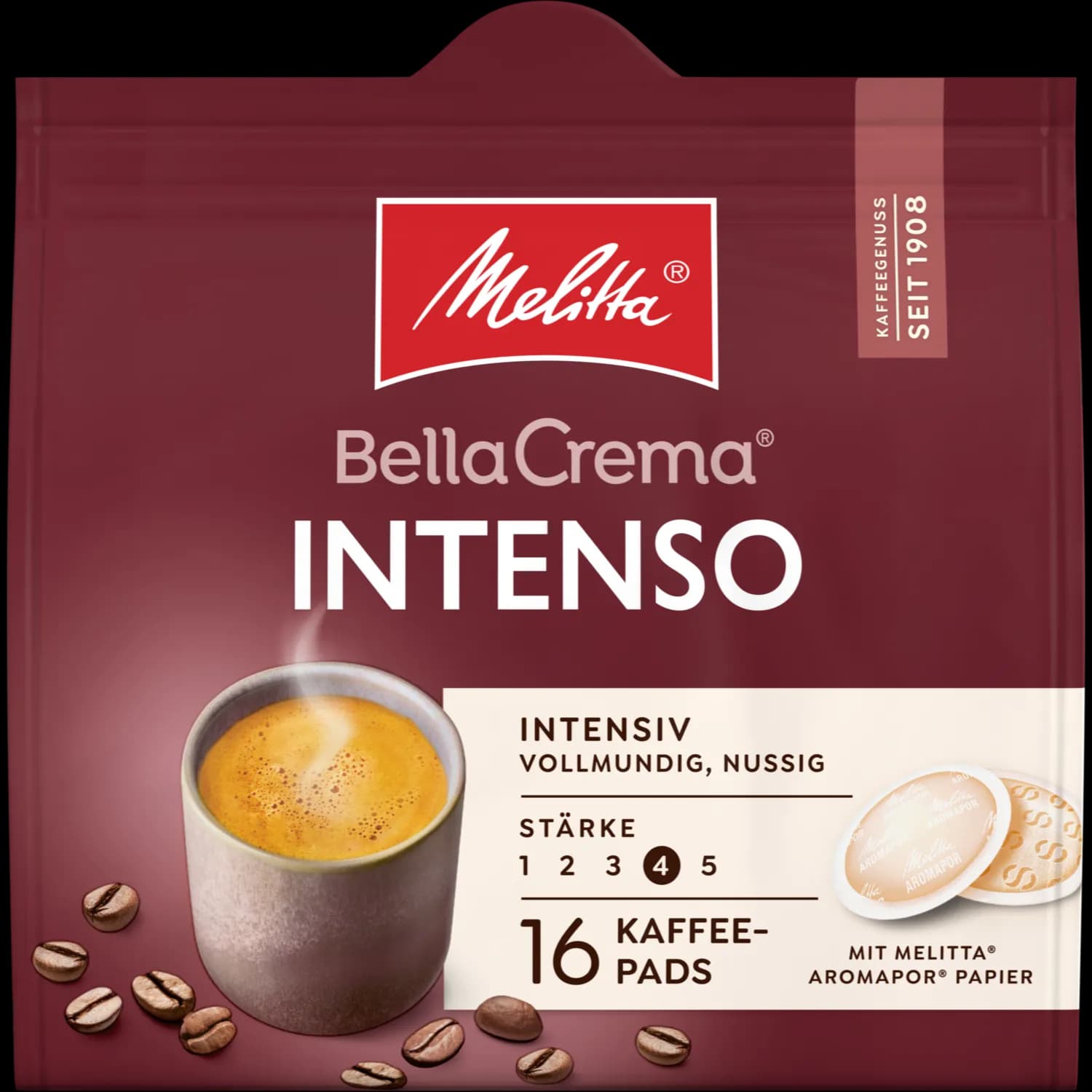 BellaCrema Intenso Pads
