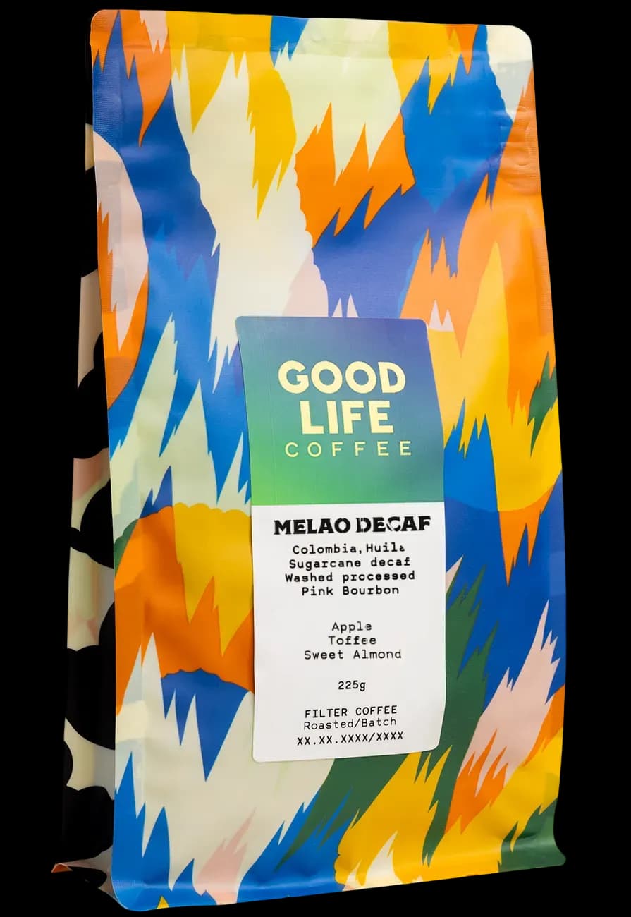 Melao Decaf, Pink Bourbon, Kolumbia - Kofeiiniton Suodatinkahvi