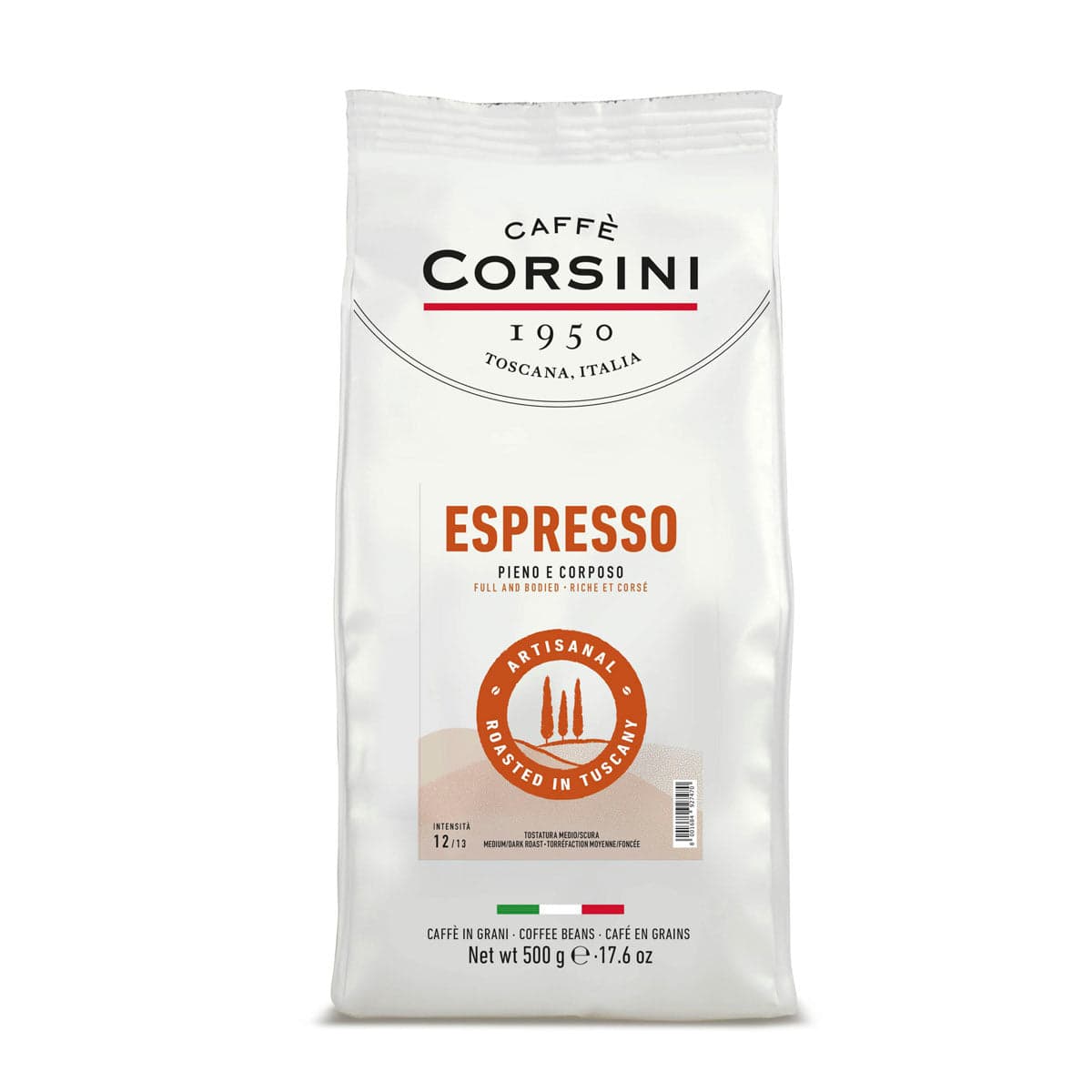Miscela Arabica e Robusta, Espresso, caffè in grani | Nuova gamma home Caffè Corsini