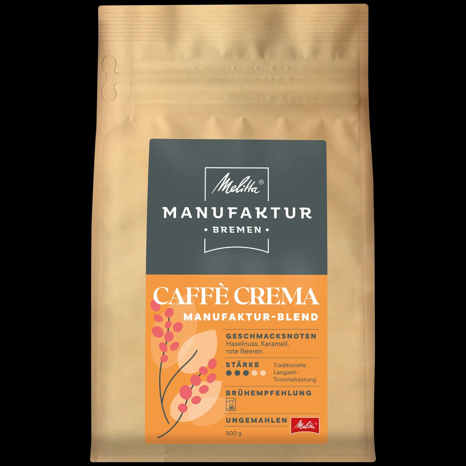 Manufaktur-Kaffee Caffè Crema