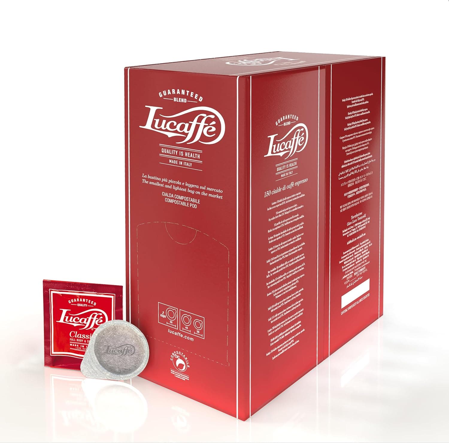 Lucaffè Classic Dispenser 150 cialde 44m