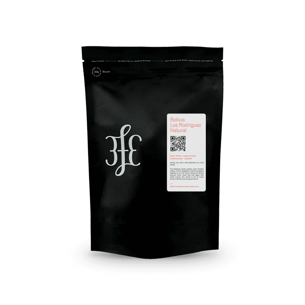 Bolivia - Los Rodriguez: Natural, Longberry Peaberry