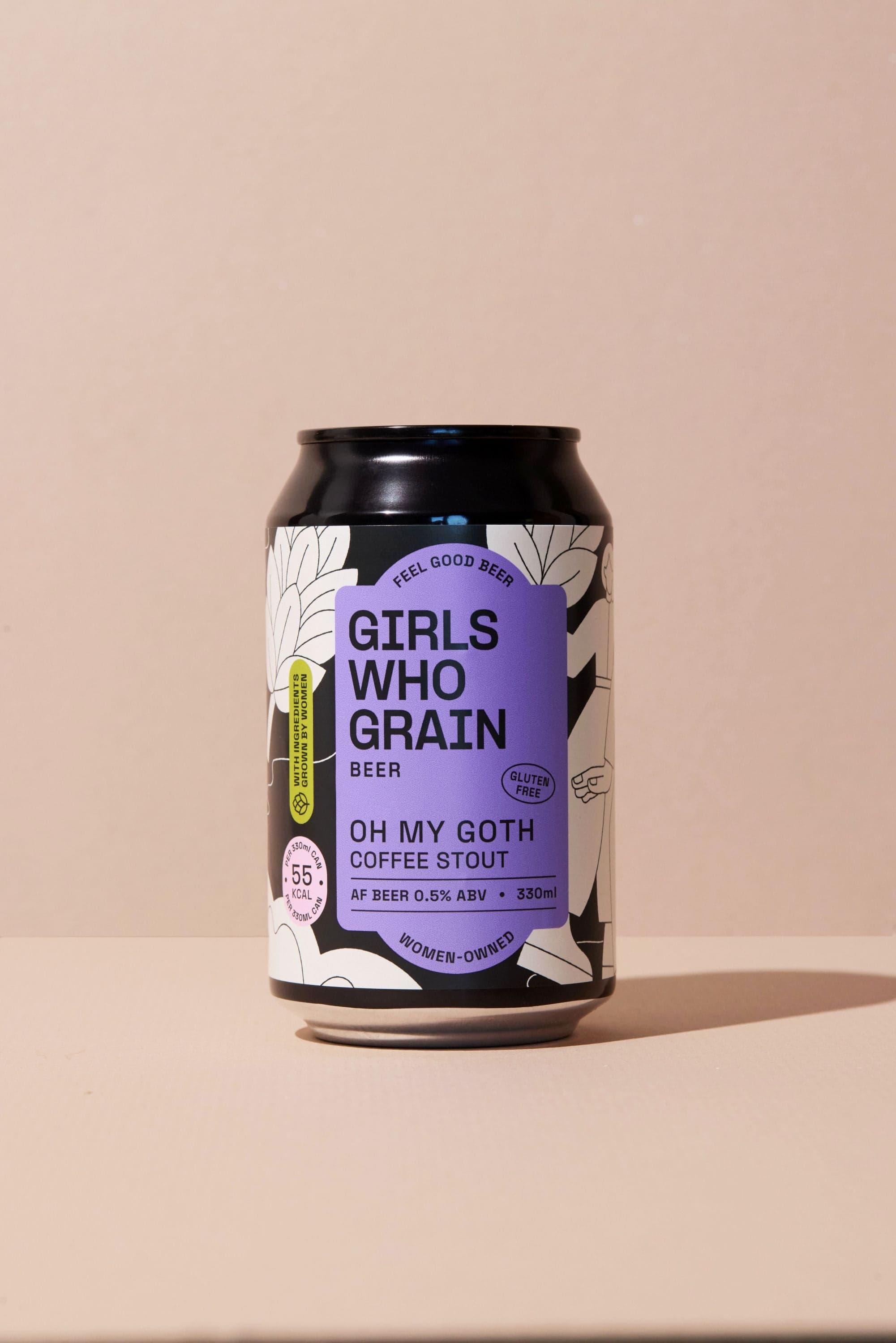 Oh My Goth Coffee Stout 0.5% ABV