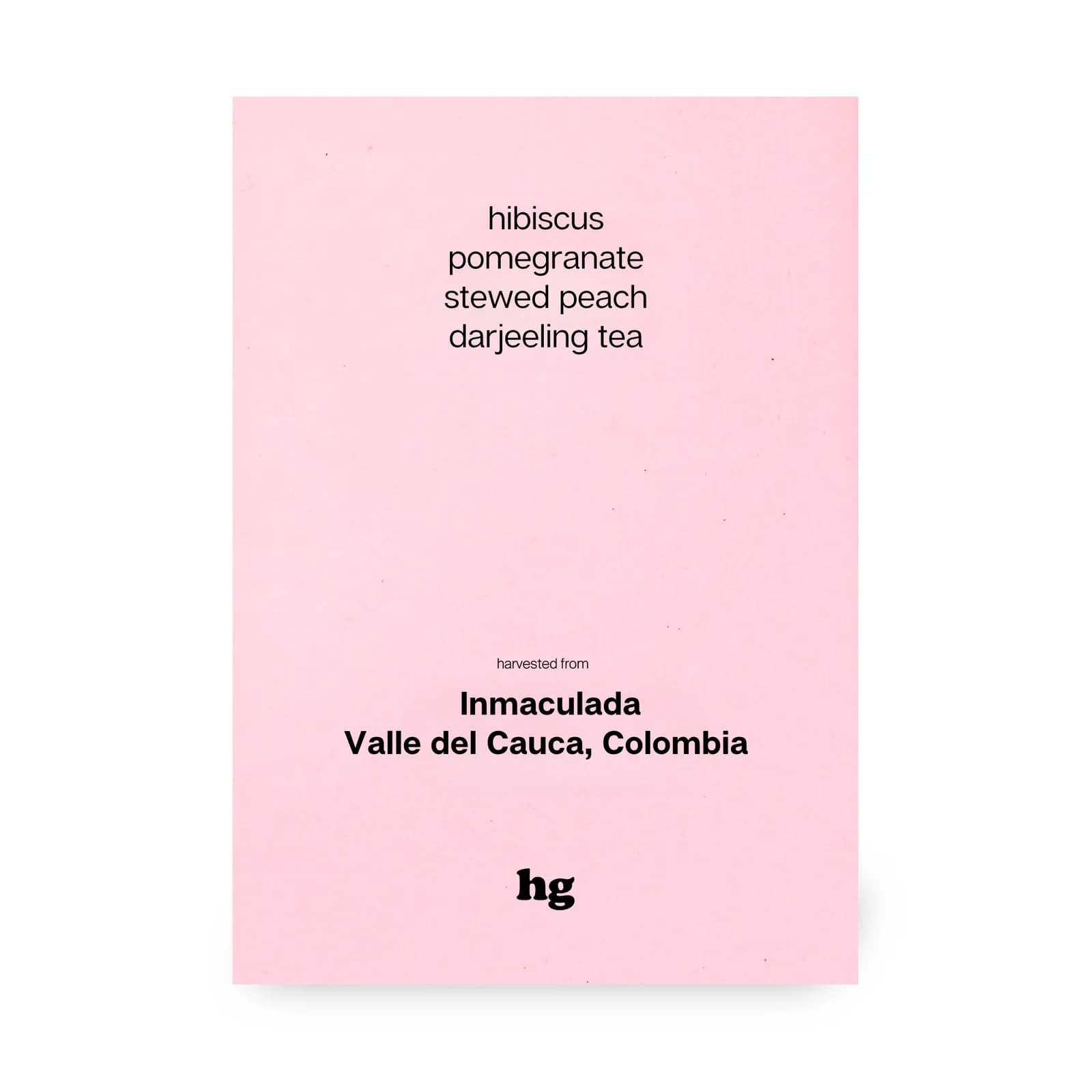 Inmaculada, Gesha, Natural, Colombia (In-store)