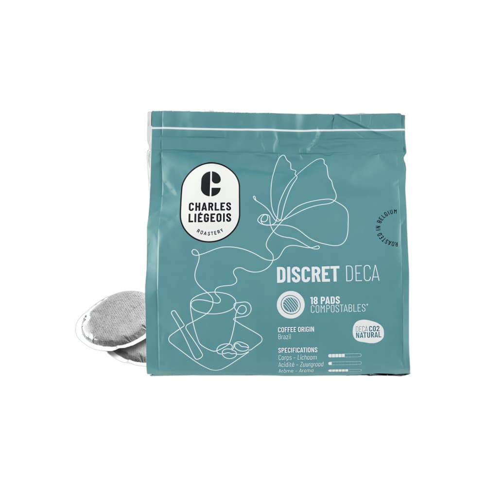 Di caffè decaffeinato Charles Liégeois Discret