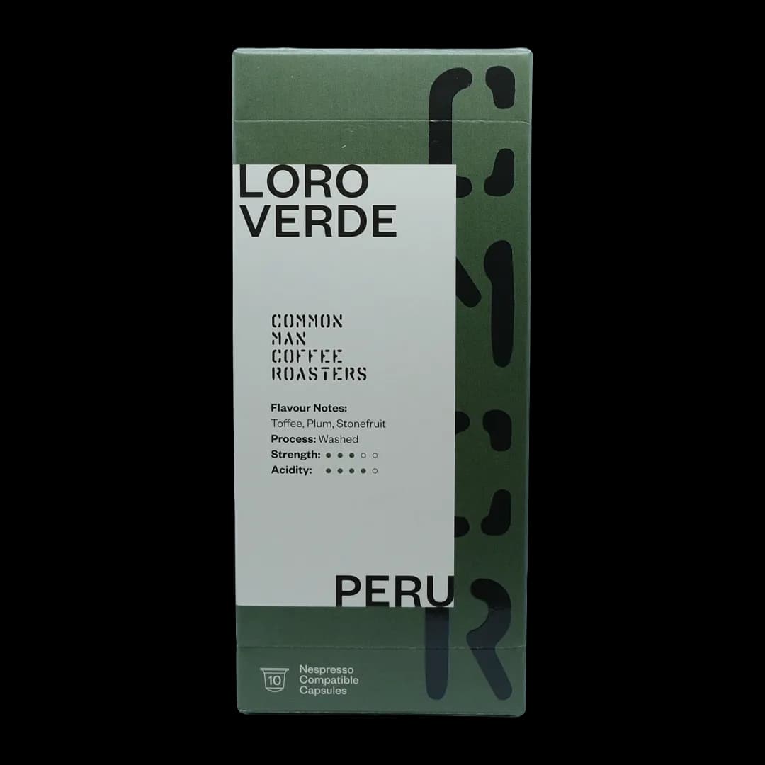 Loro Verde, Peru Capsules