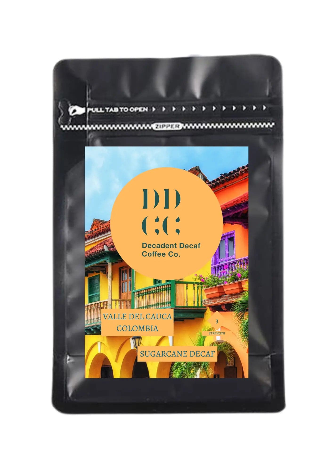 Colombia Cauca Valley – Sugarcane Decaf – Strength 3