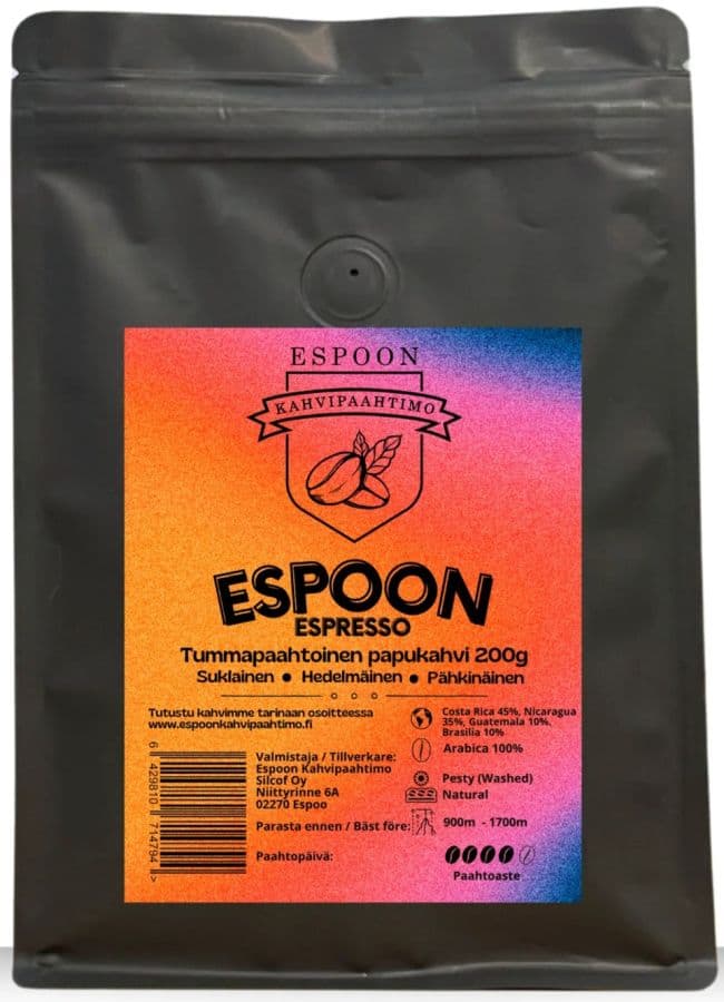 Espoon Espresso Coffee Beans