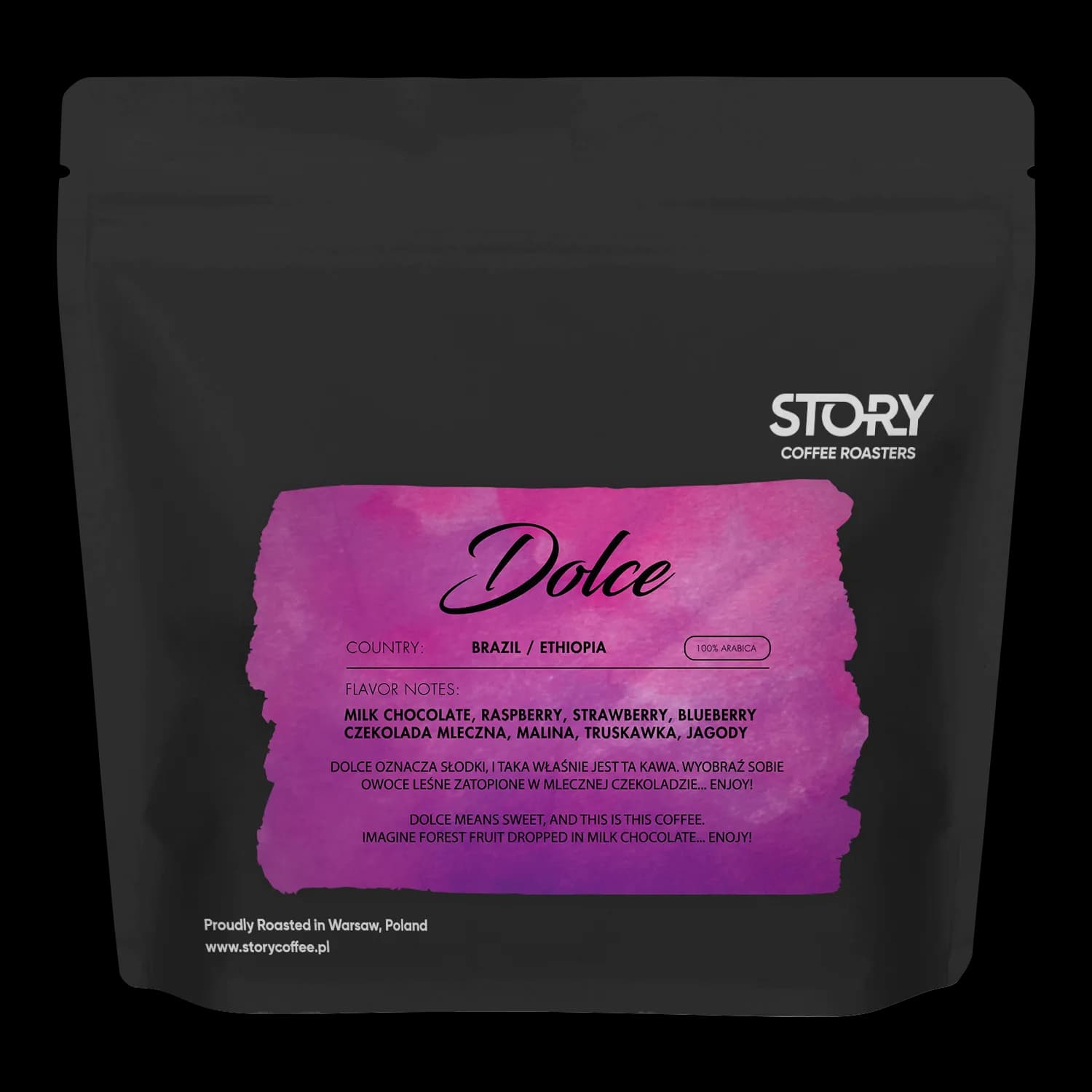 Dolce – Kawa Ziarnista Świeżo Palona Story Coffee Roasters