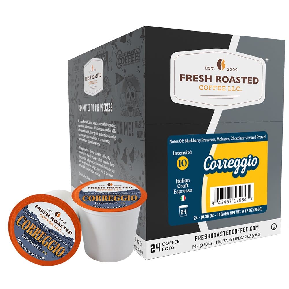 Correggio Italian Craft Coffee - Classic Coffee Pods