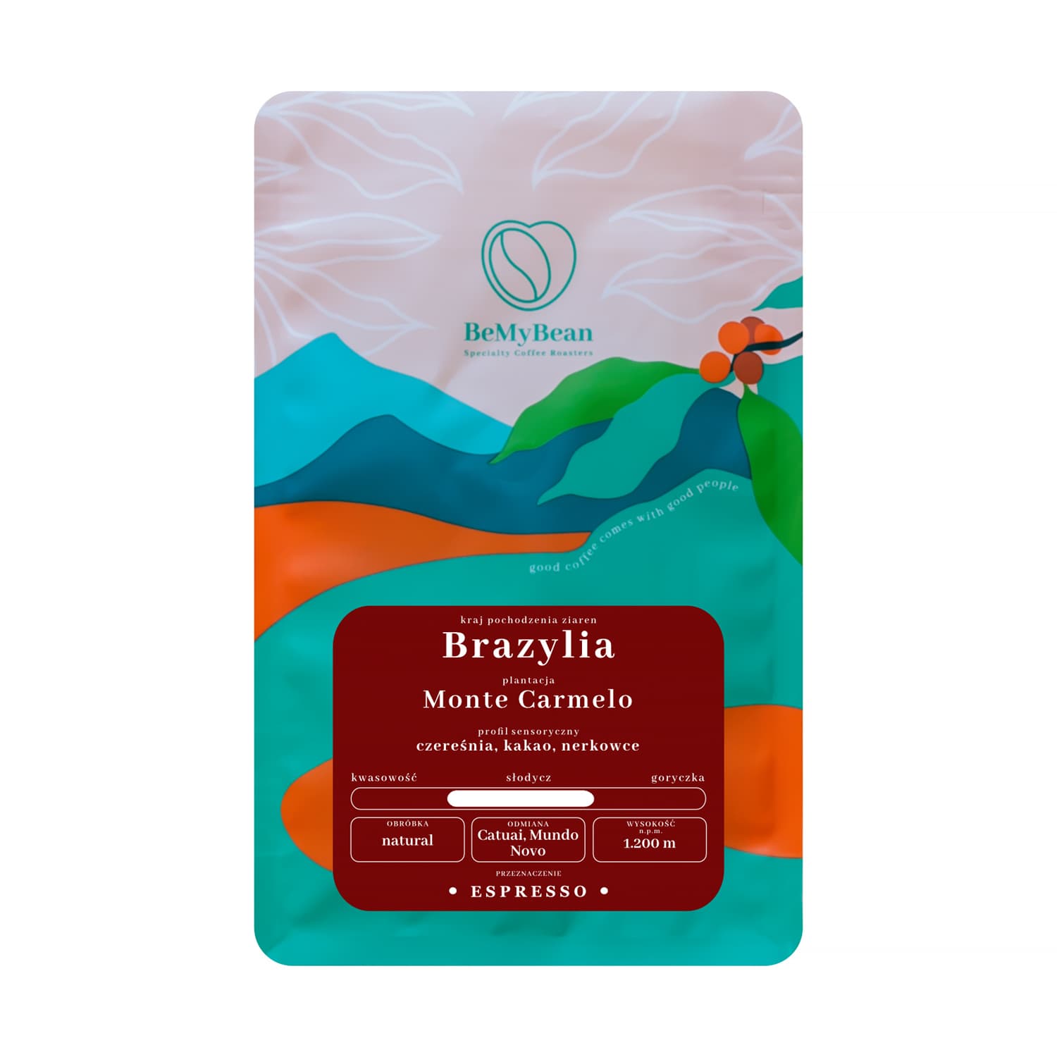 Brazil Monte Carmelo Natural Espresso