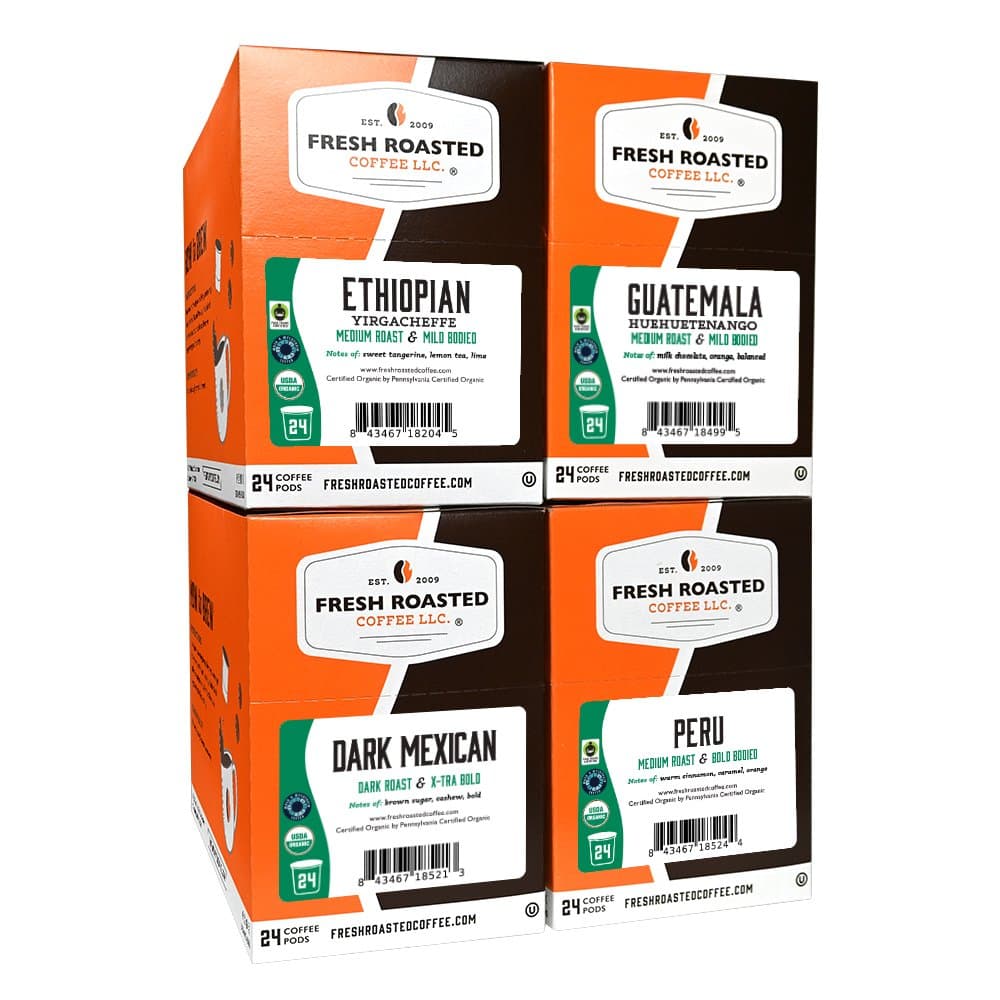 Organic MMT Variety - Classic Coffee Pods